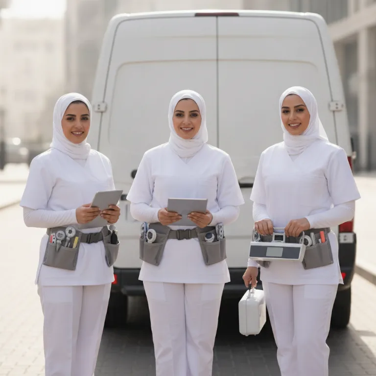 قابلة فريق في الشارقة
